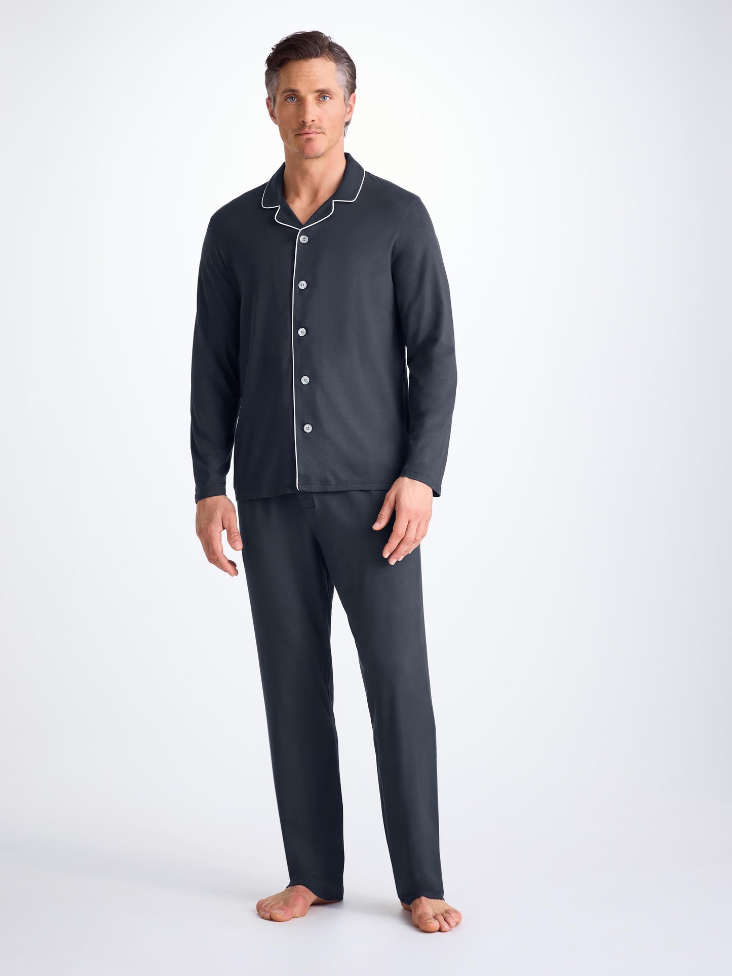 Men's Pyjamas Basel Micro Modal Stretch Navy