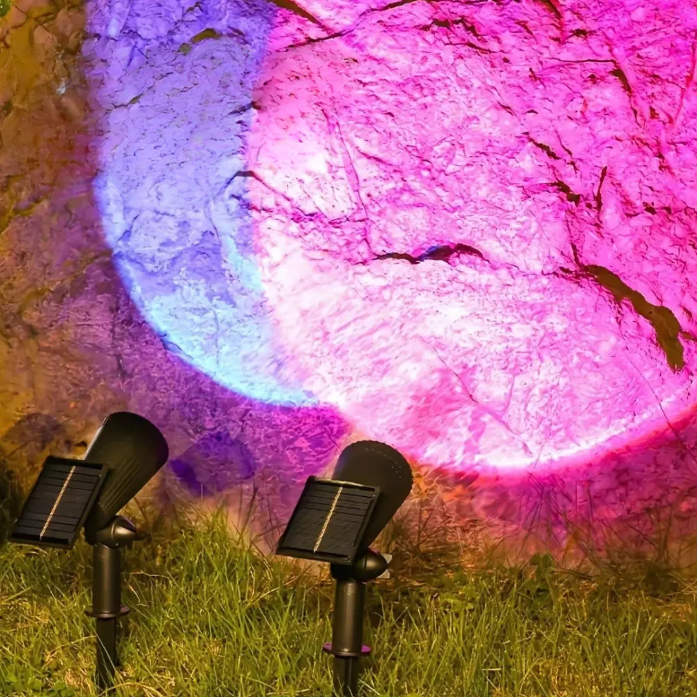 Zonne-energie Tuin Spotlicht 1+1 GRATIS