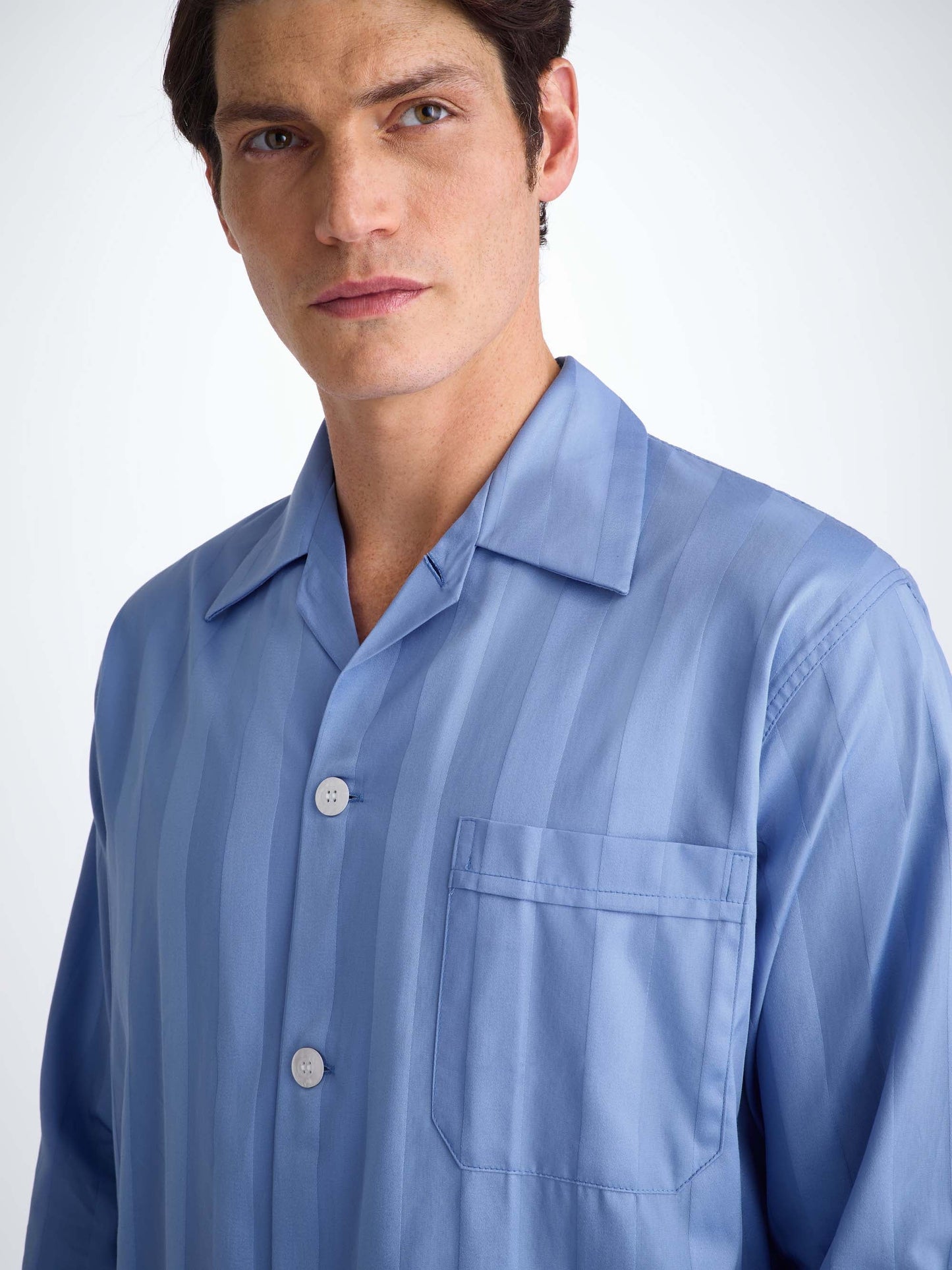 Men's Classic Fit Pyjamas Lingfield Cotton French