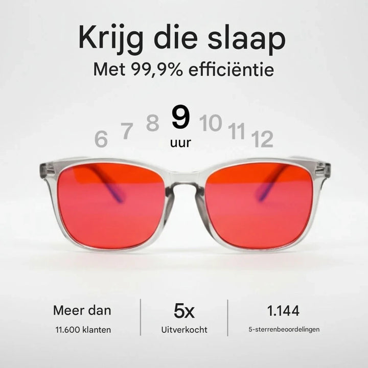 Flow State™ Unisex Rood Lens Blauw Licht Brillen