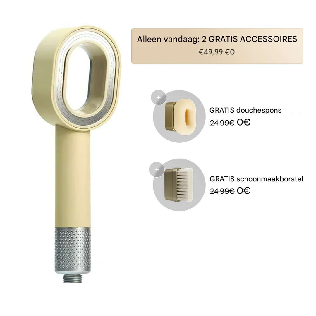 Doyoo Pure™ 3in1 Premium Filterdouchekop