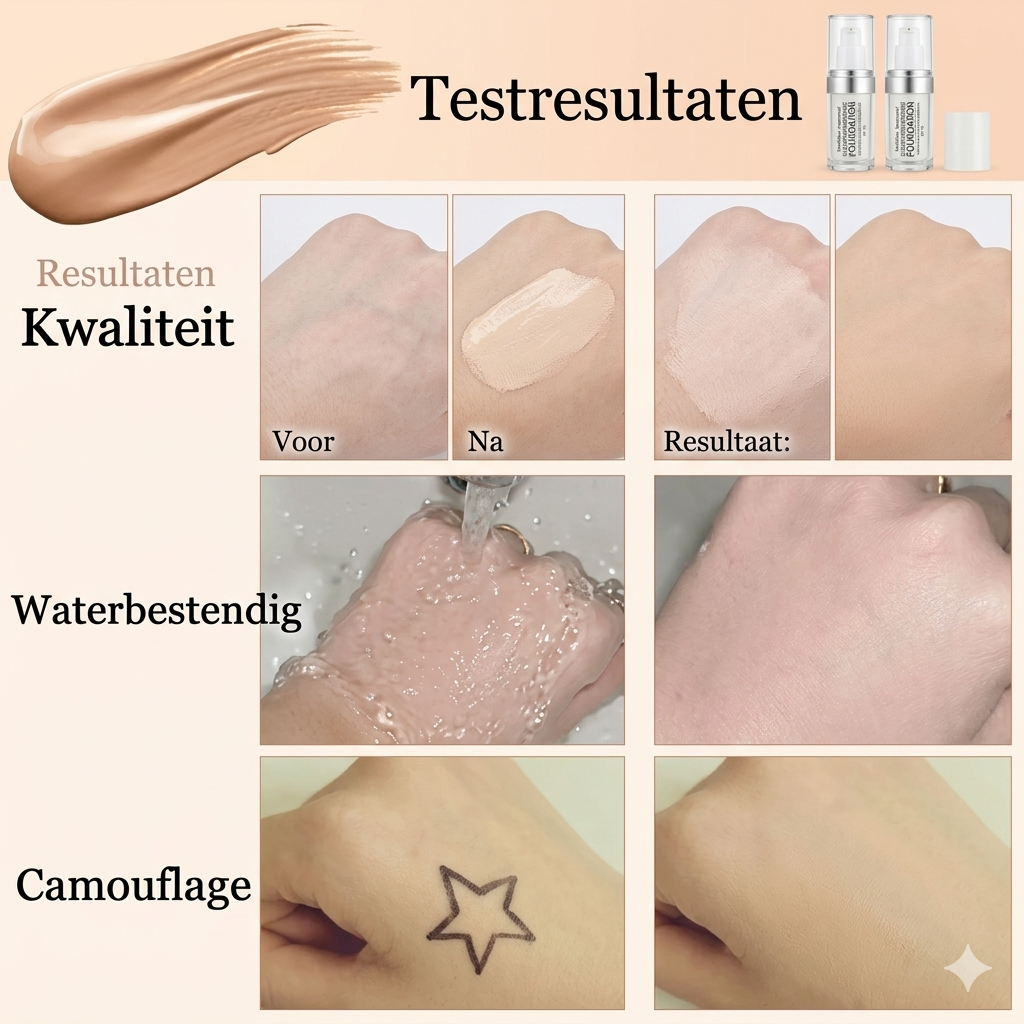 Kleurveranderende foundation