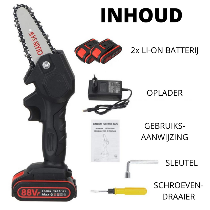 HandyPRO™ Elektrische Accu Kettingzaag
