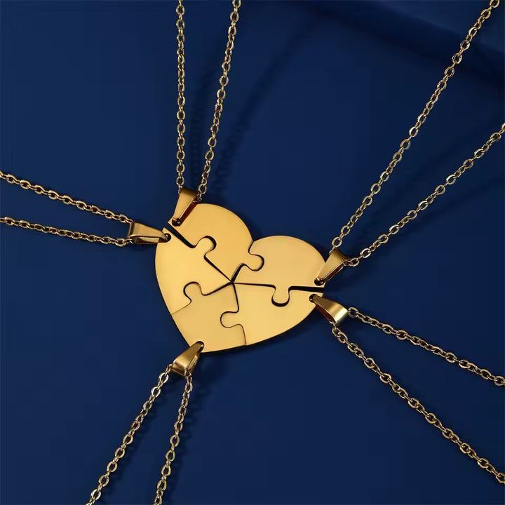 Amalia| Puzzel Hart Ketting