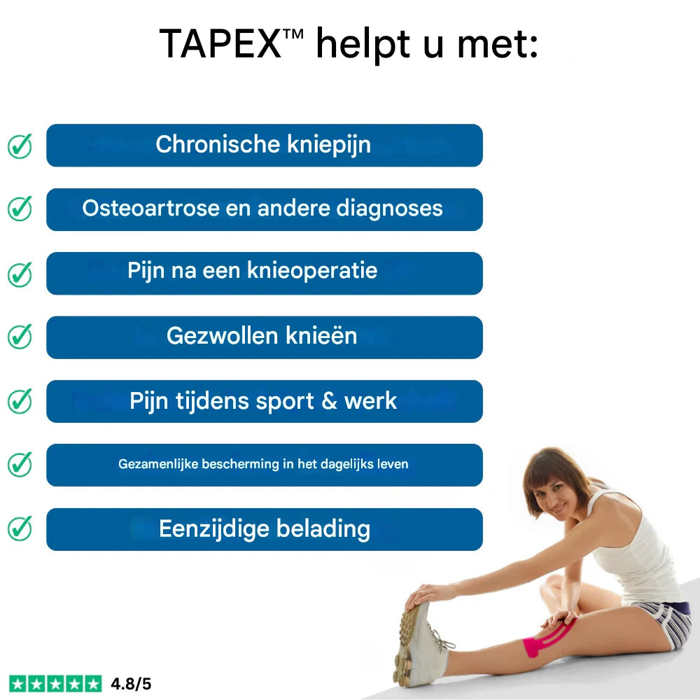 TAPEX™ - Kniegewricht 10 STUKS