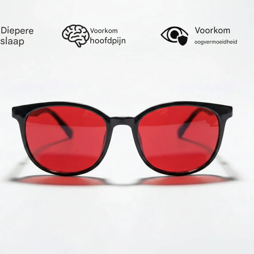 Flow State™ Unisex Rood Lens Blauw Licht Brillen