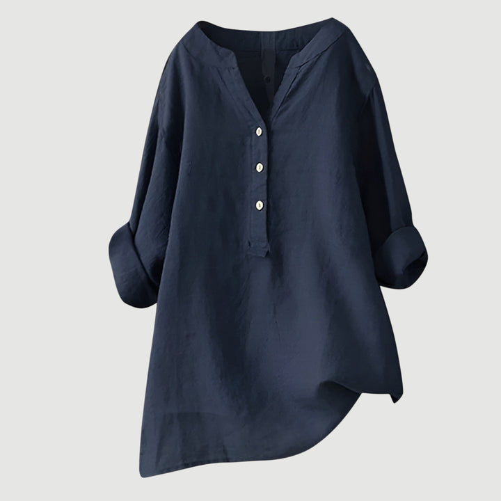 Freja™ | Linnen blouse