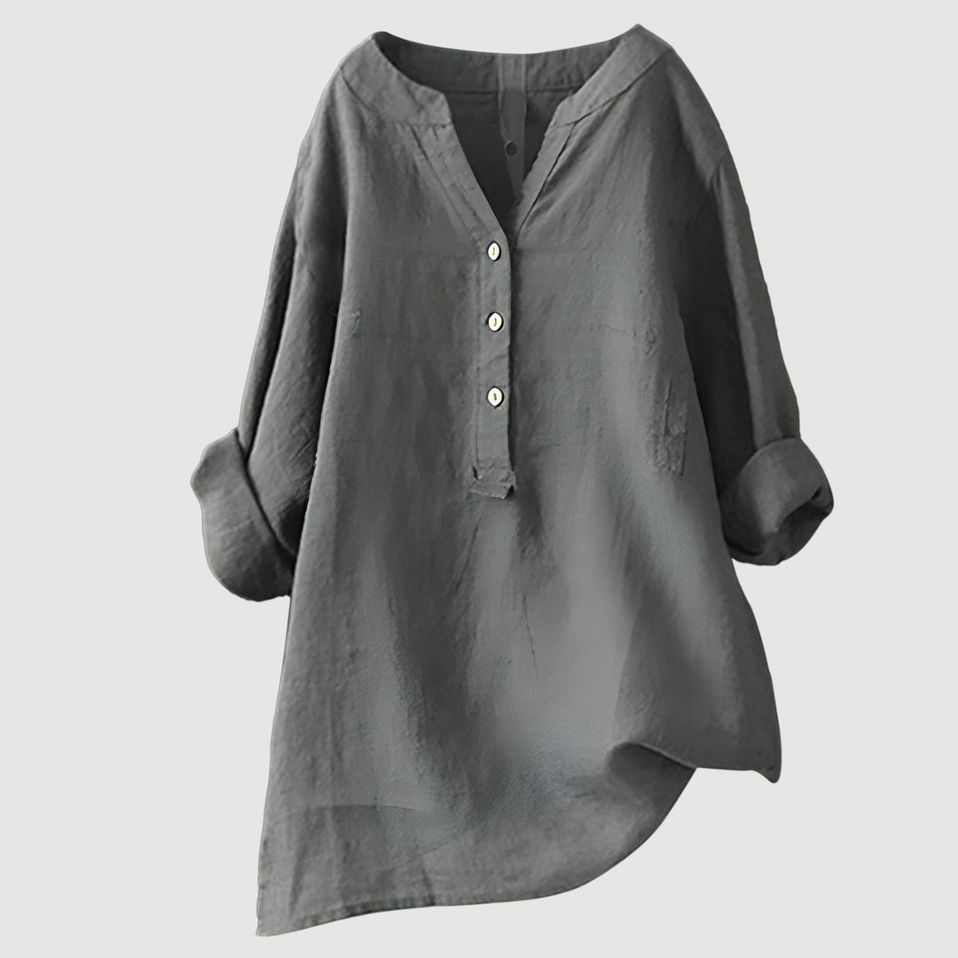 Freja™ | Linnen blouse