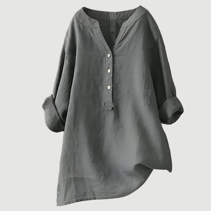 Freja™ | Linnen blouse