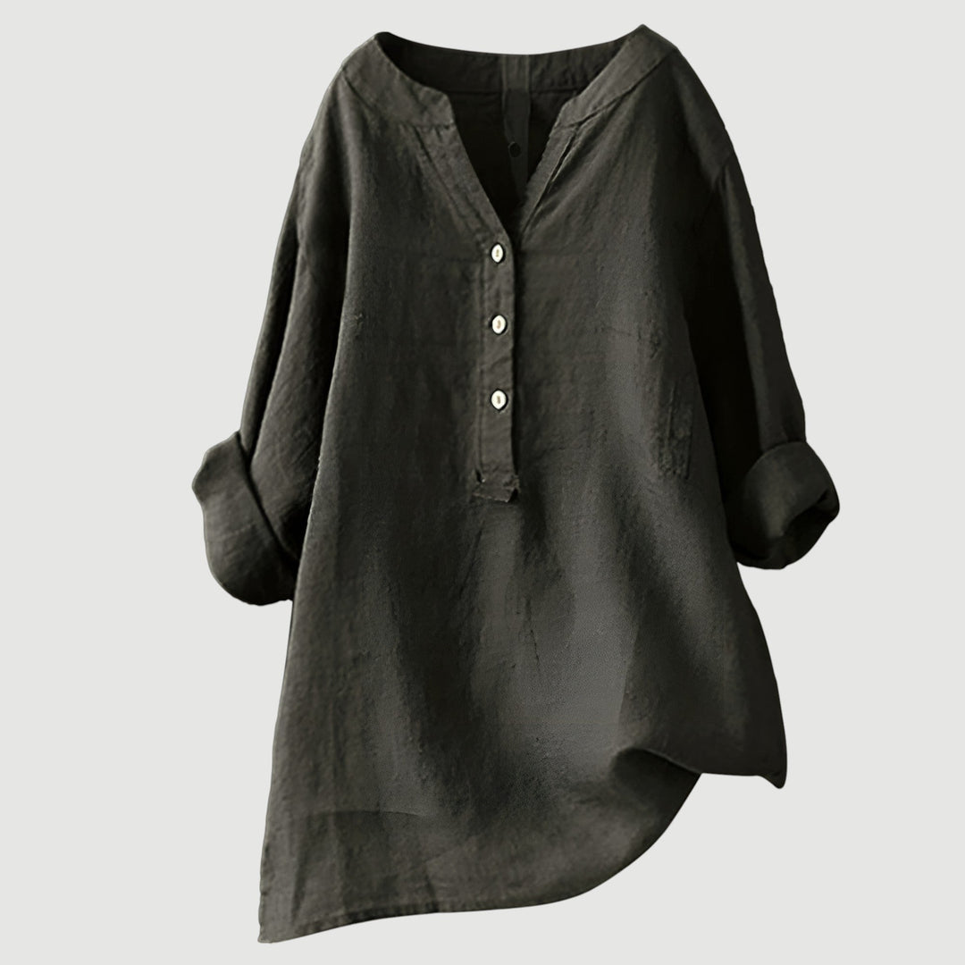 Freja™ | Linnen blouse