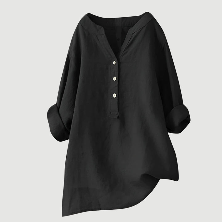 Freja™ | Linnen blouse