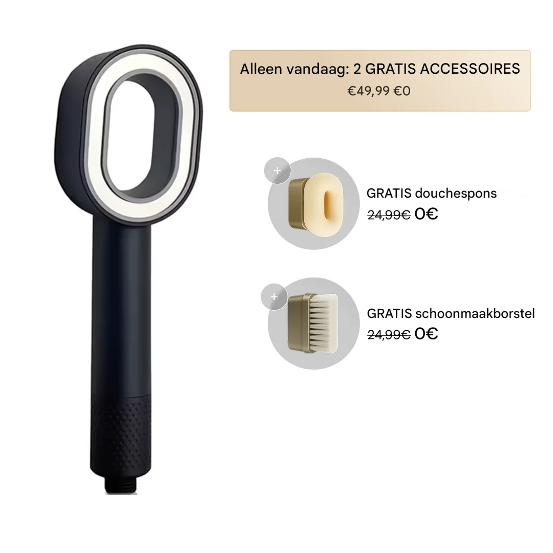 Doyoo Pure™ 3in1 Premium Filterdouchekop