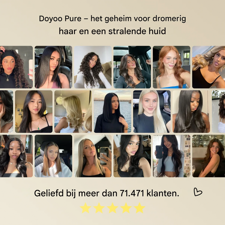 Doyoo Pure™ 3in1 Premium Filterdouchekop