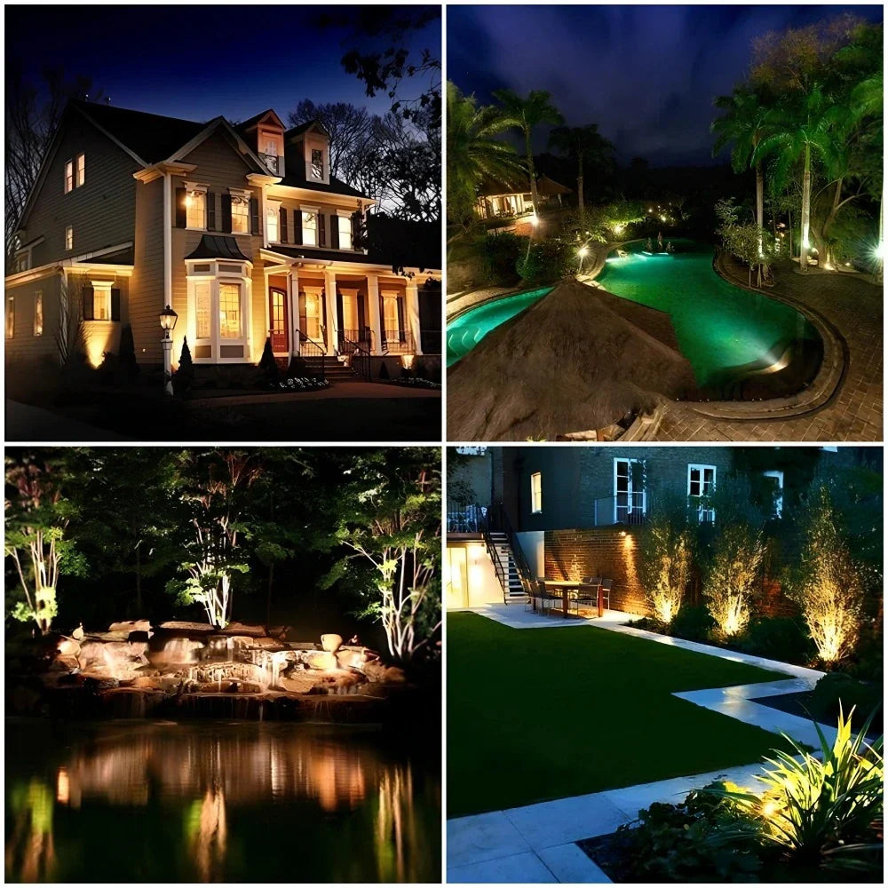 Zonne-energie Tuin Spotlicht 1+1 GRATIS