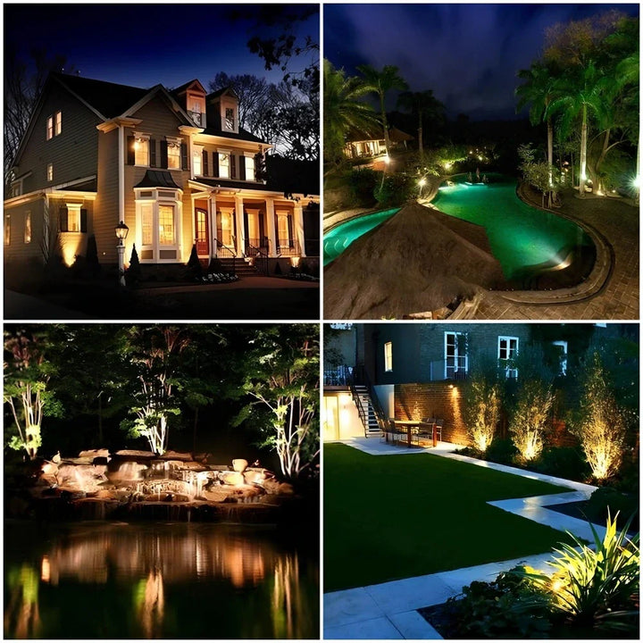 Zonne-energie Tuin Spotlicht 1+1 GRATIS