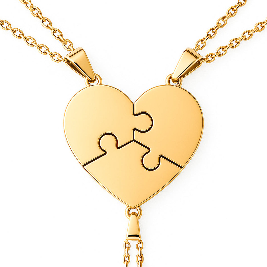 Amalia| Puzzel Hart Ketting