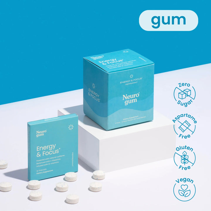 Neuro Gum | 6 Pack | 54 Stuks Pepermunt