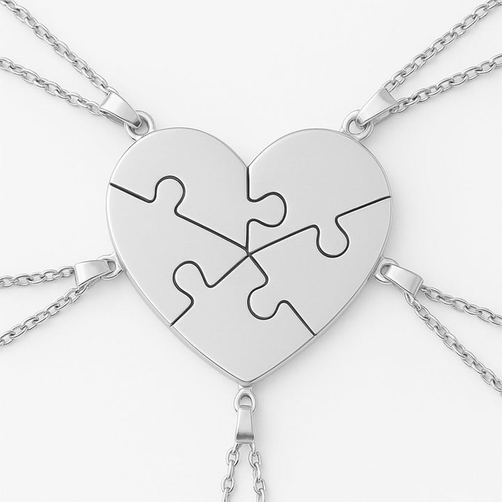 Amalia| Puzzel Hart Ketting