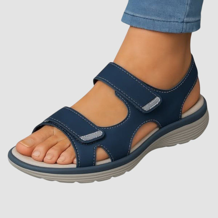 Sonja™ | Comfortabele leren orthopedische sandalen